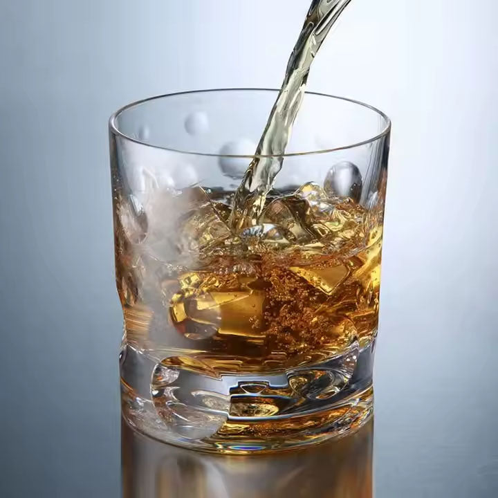 Drinking Tumbler Mug Rotating Whisky Glass Cup Drinking Tumbler Best Sell Spin Glass for Gift