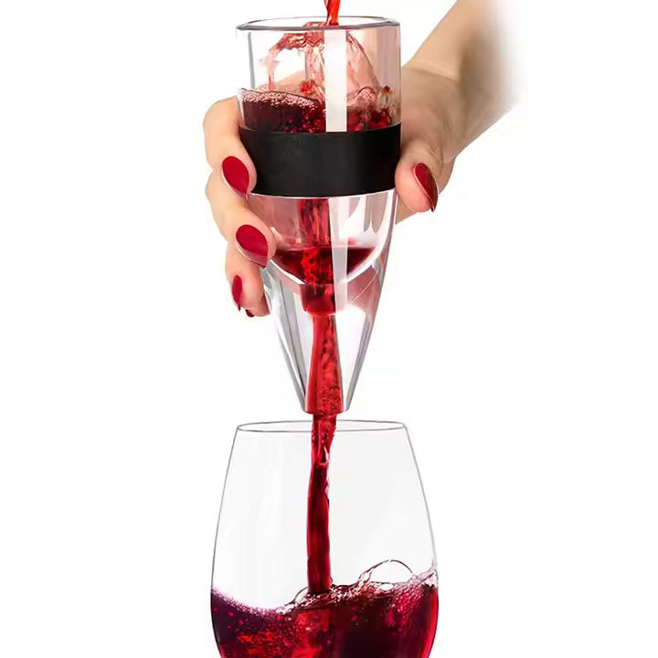 Wholesale Acrylic Portable Aerator Red Wine Decanter Wine Aerator Pourer No reviews yet