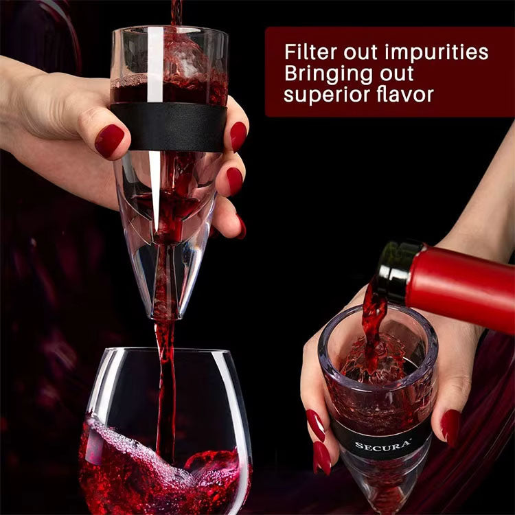 Wholesale Acrylic Portable Aerator Red Wine Decanter Wine Aerator Pourer No reviews yet