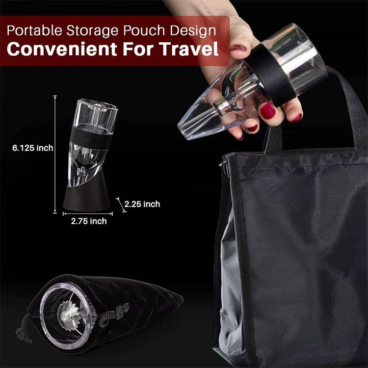 Wholesale Acrylic Portable Aerator Red Wine Decanter Wine Aerator Pourer No reviews yet