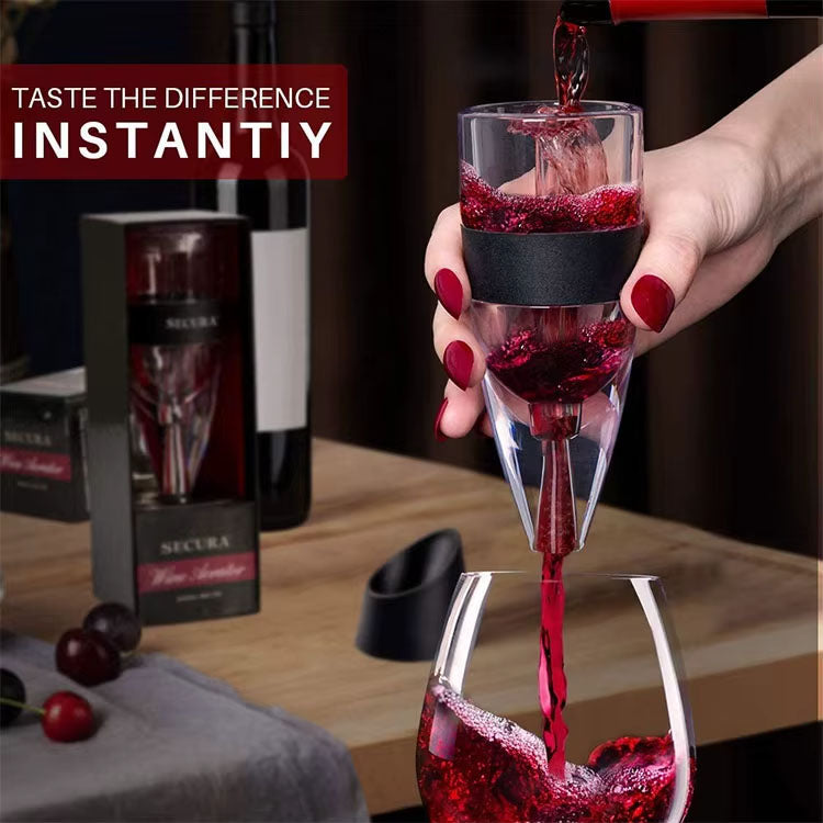 Wholesale Acrylic Portable Aerator Red Wine Decanter Wine Aerator Pourer No reviews yet